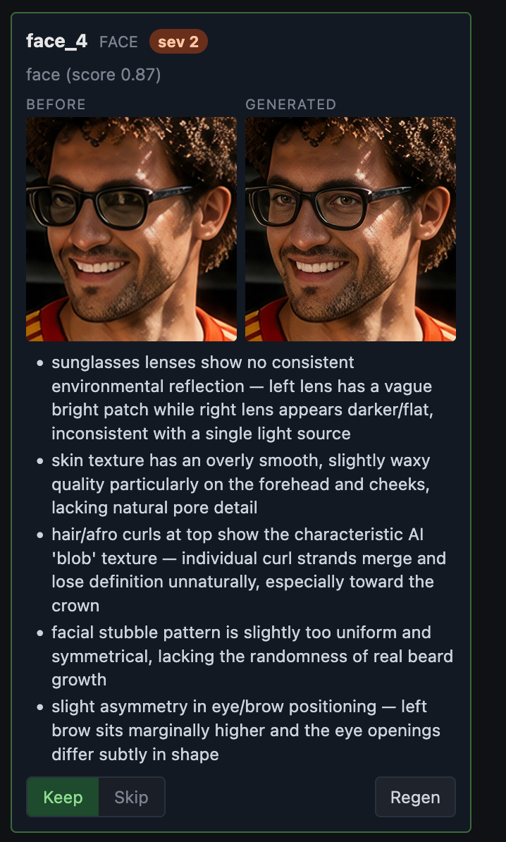 face_4 Prüfung